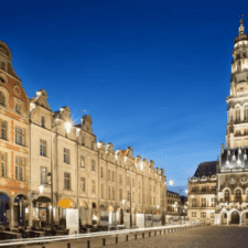 Wisque nightime Via Francigena