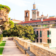 Pamplona city view