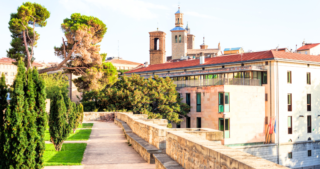Pamplona city view