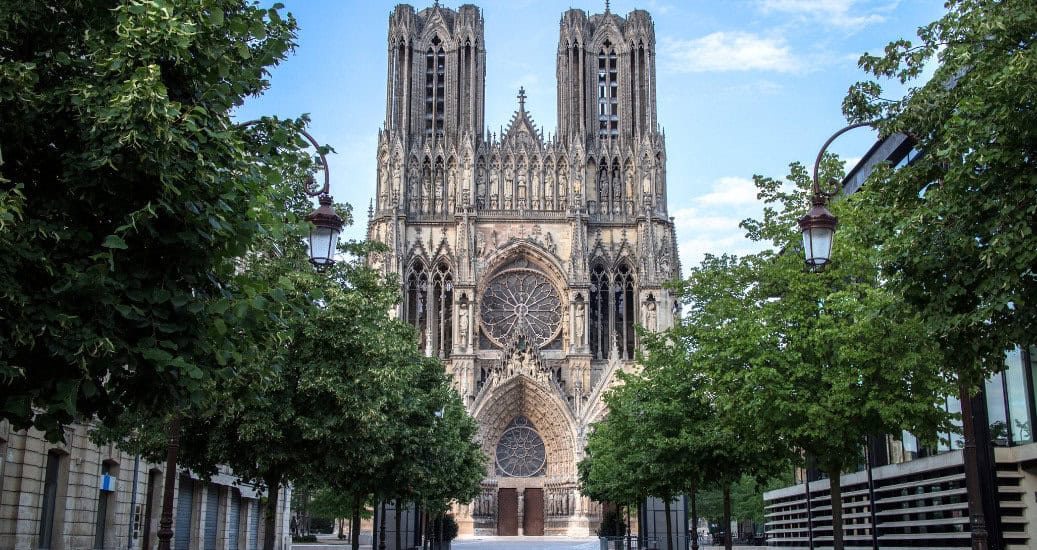 Cathedral Notre Dame in Reims, France