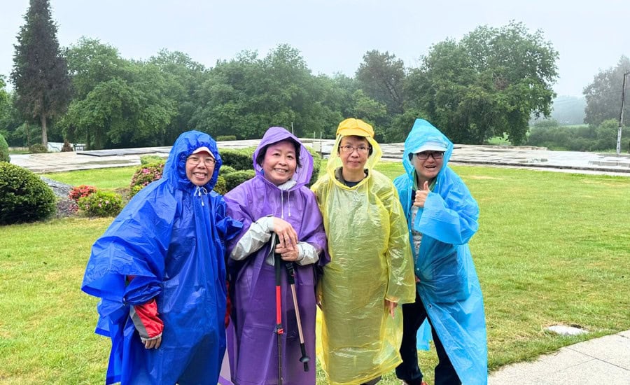 Group & Ponchos
