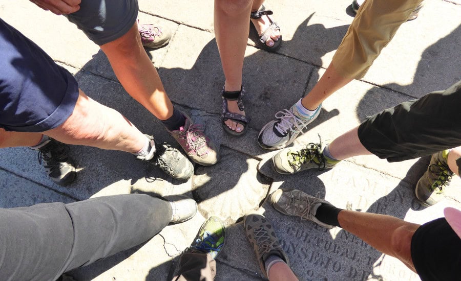 Group feet picture