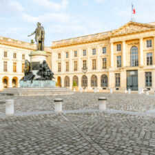 Royal Square in Reims City, France