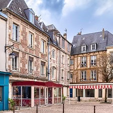 Street in Laon, France