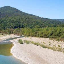 The River Magra near Aulla