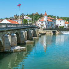 Tomar city center, Santarem district, Portugal