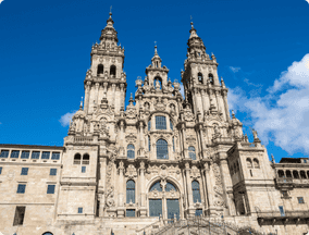 Arrival in Santiago de Compostela