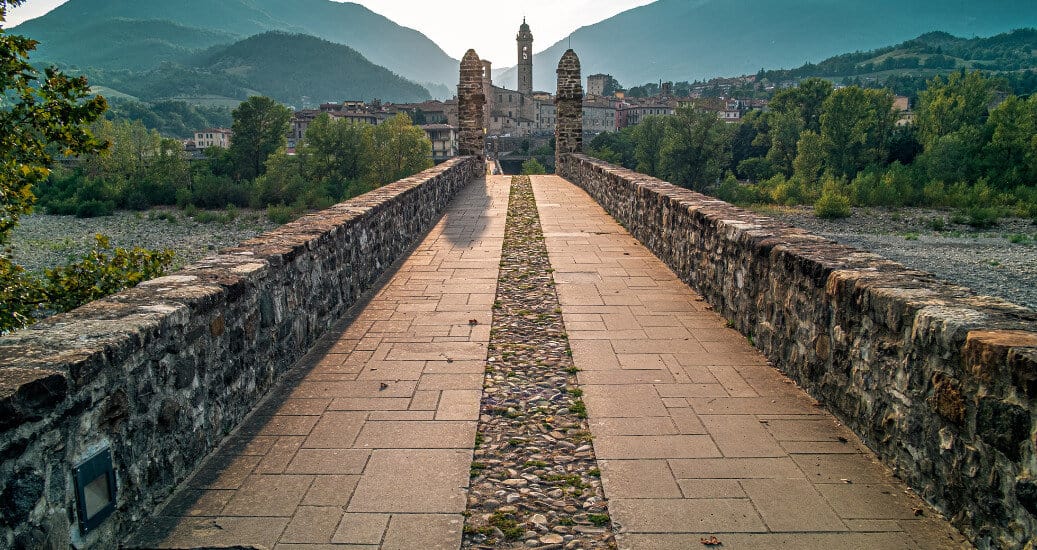 Bobbio, Piacenza province, italy