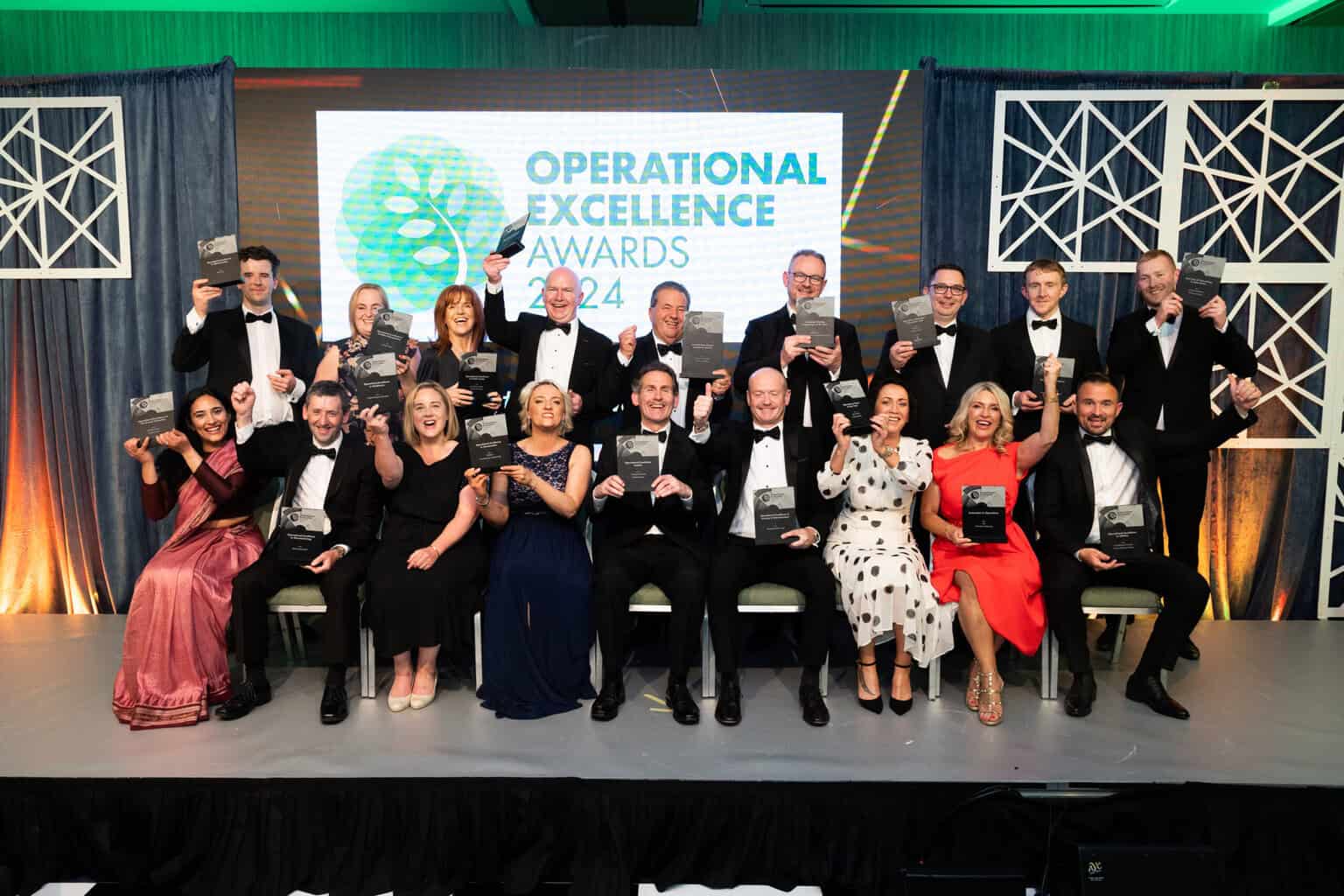 Winners at the Operational Excellence Awards 2024