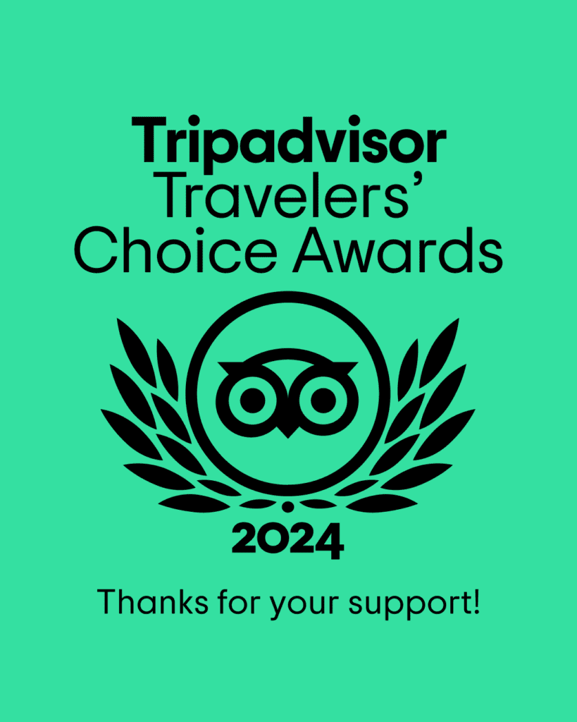 Tripadvisor travelers choice award 2024