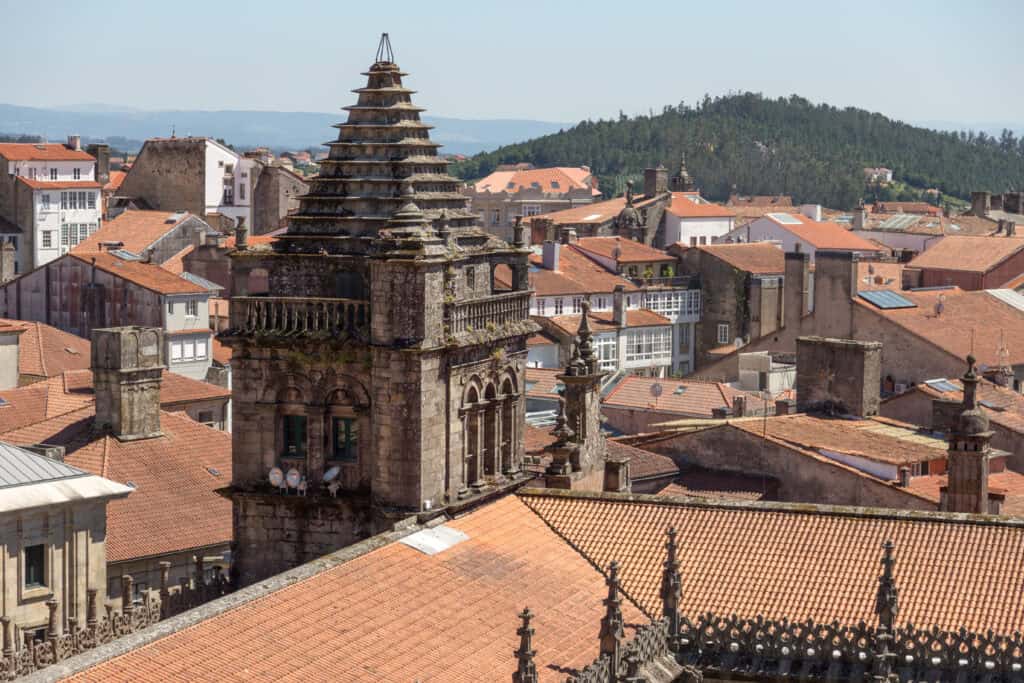 Rooftop of the Cathedral de Santiago