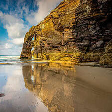 Beach of the Cathedrals near Ribadeo