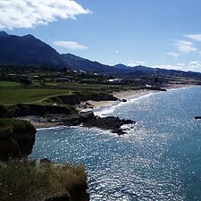 Coastline by Ribasdella on the Camino del Norte Coastal