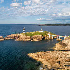 Island outside Ribadeo