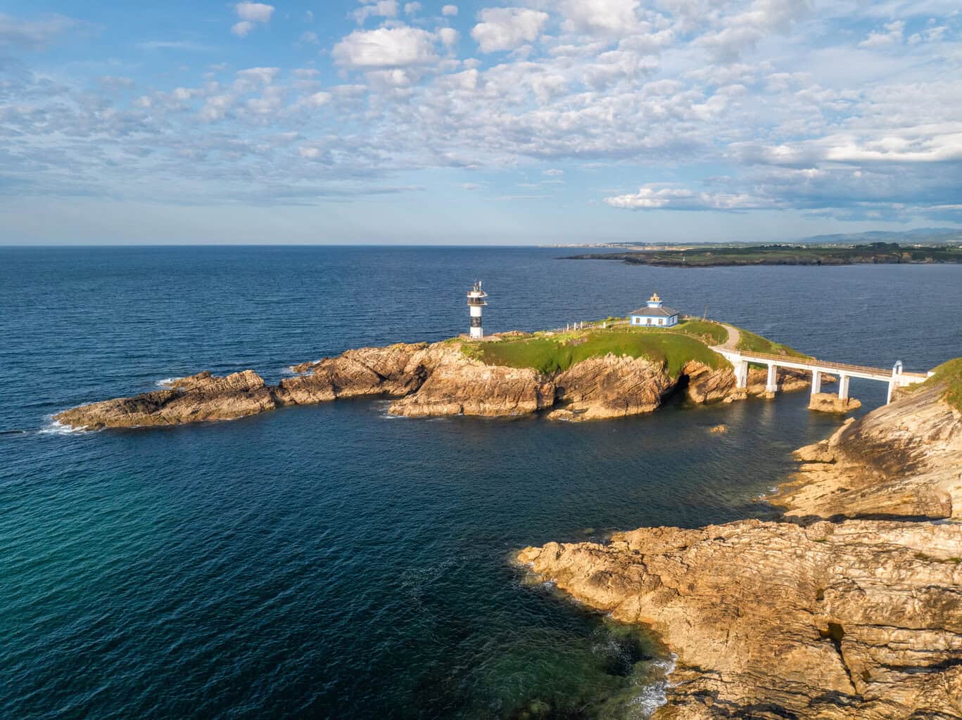 Island outside Ribadeo