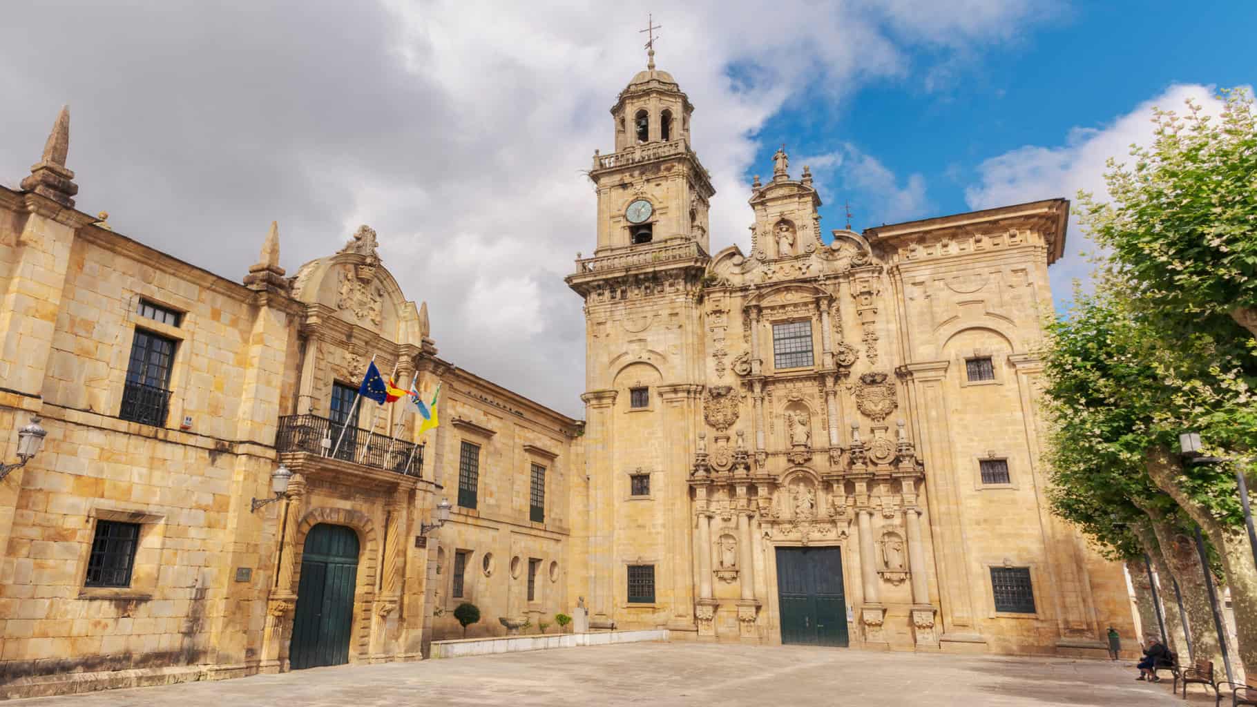 Monasterio de San Salvador in Lourenza, on the Camino del Norte Coastal from Navia to Vilalba