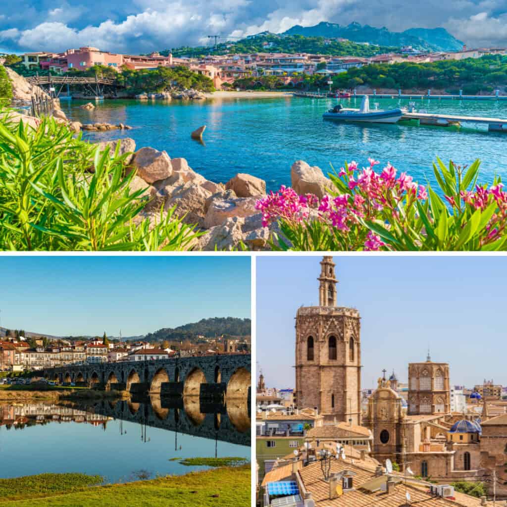 Romantic spots along the Camino portugues