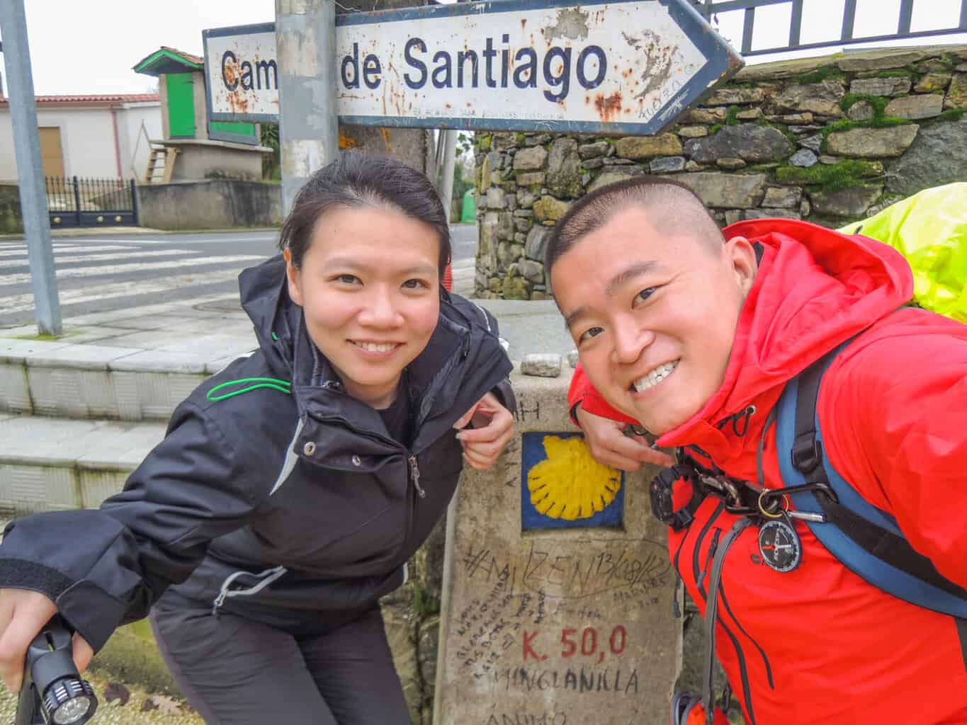 Couple on the Camino