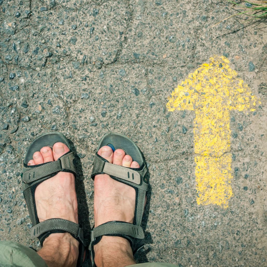 Footsteps on the camino